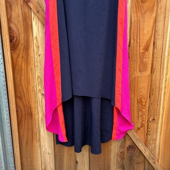 Vince Camuto High Low Modern Dress Contemporary Office or Evening Wear Sz 8 - Picture 3 of 9